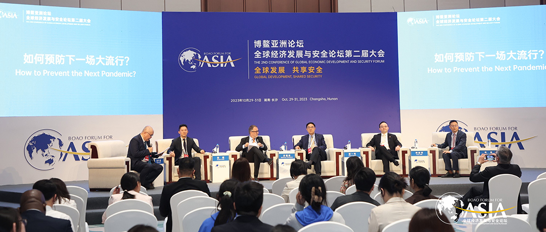 2003网站太阳集团集团副总裁柯家洋在博鳌亚洲论坛呼吁按需佩带防护口罩